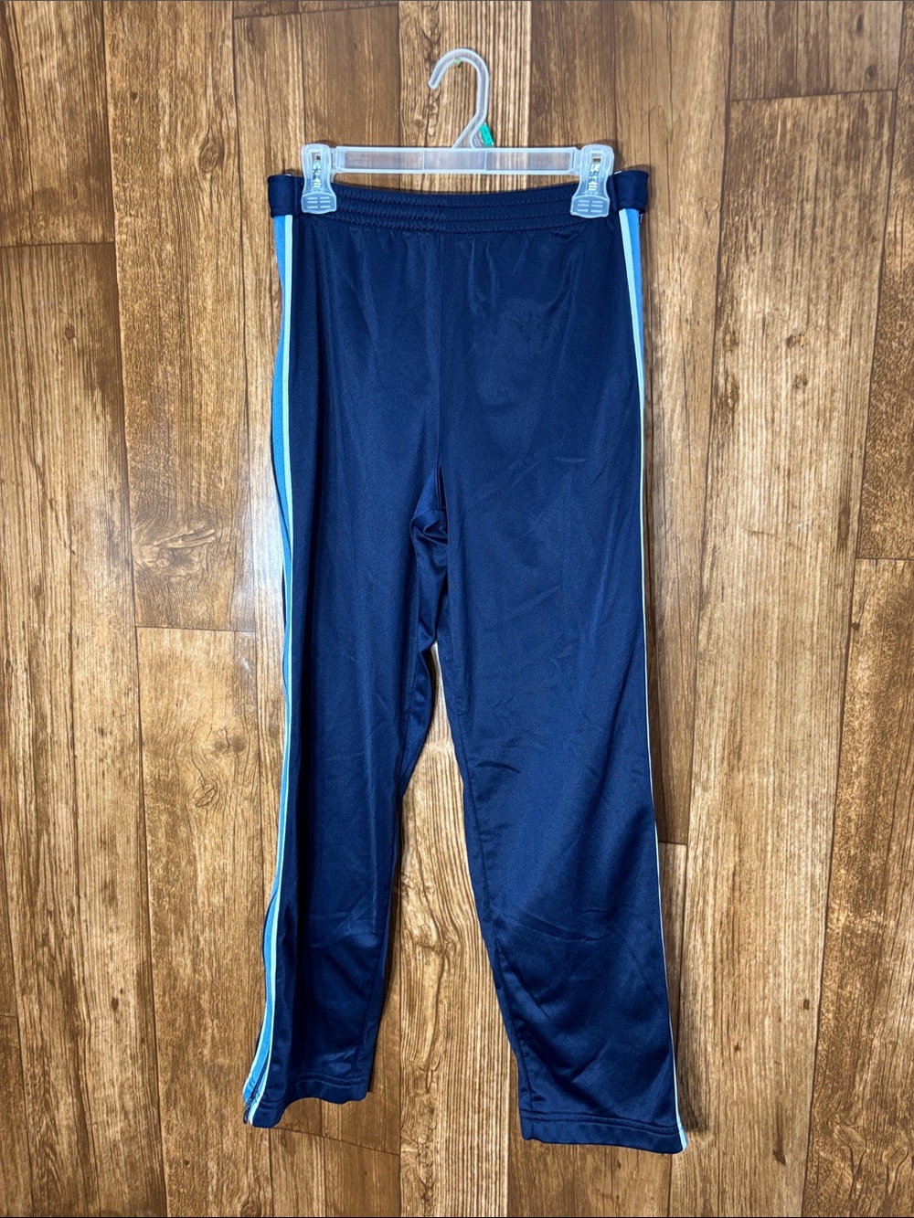 Cheetah Kids Navy Jogger Pants with Light Blue Side Stripe